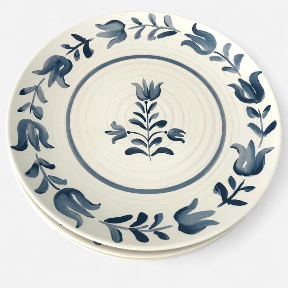NWT Threshold White and Cream floral Dinnerware
